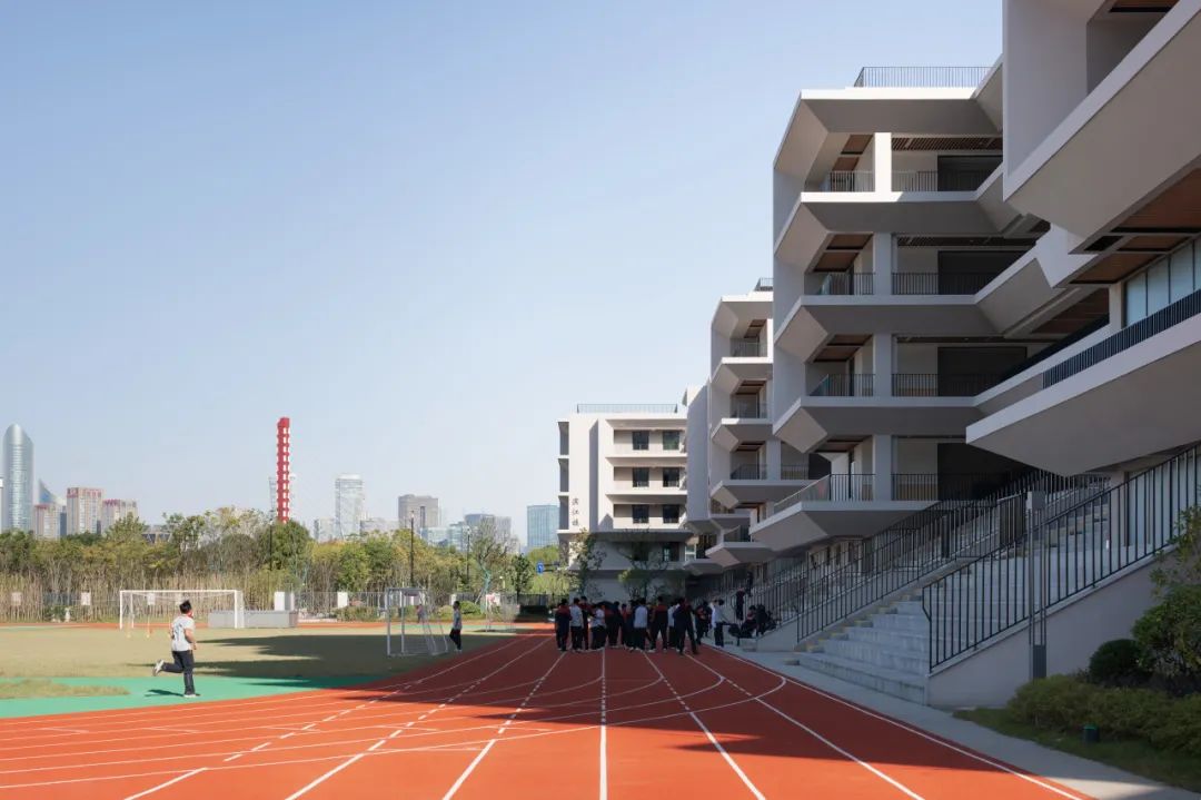 【AT】浙大院肆建筑作品丨流动的知识音符——杭州高级中学附属滨江中学-32