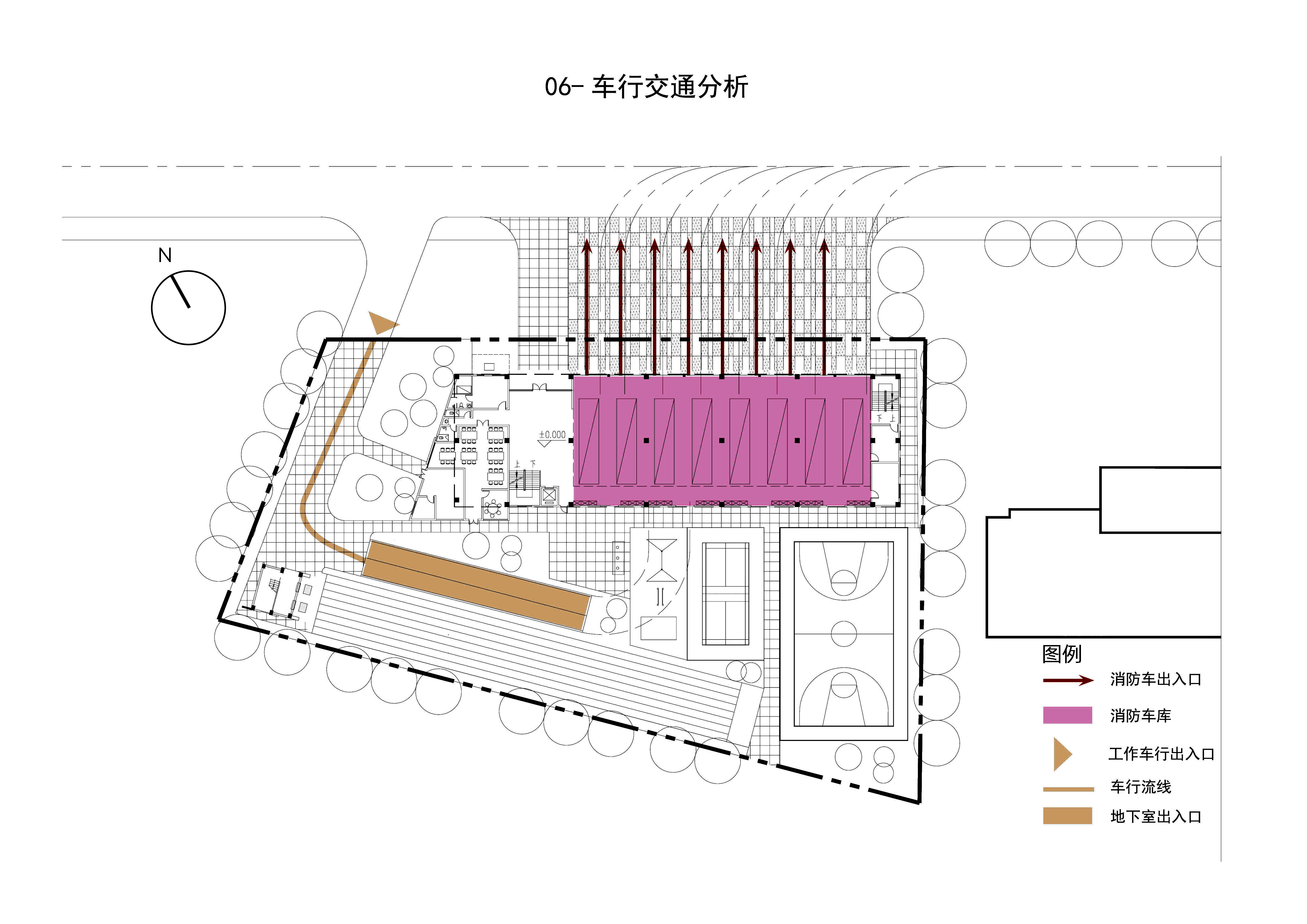 深圳大万消防站 / 深大建筑设计院“钟中+钟波涛”工作室-15