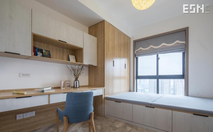 西安融侨城 110㎡北欧风旧房改造,自然舒适家居空间-104