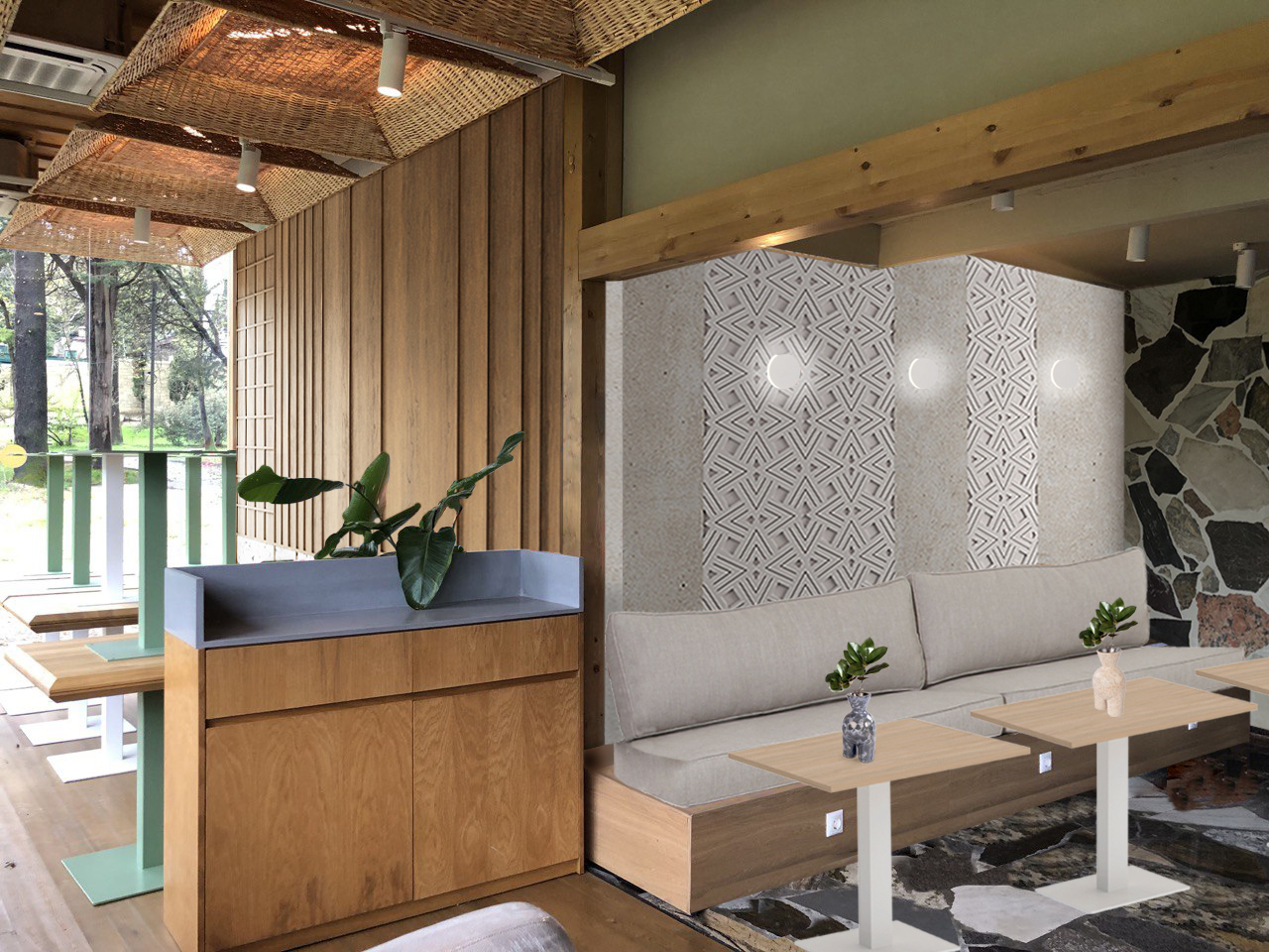 Варианты декорации ресторана "ФОНТАН"-6