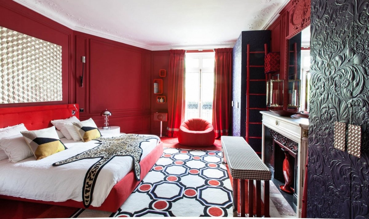 色彩主义设计师 Géraldine Prieur 奥斯曼风格的家丨法国巴黎丨法国色彩主义设计师兼家具设计师 Geraldine Prieur-30