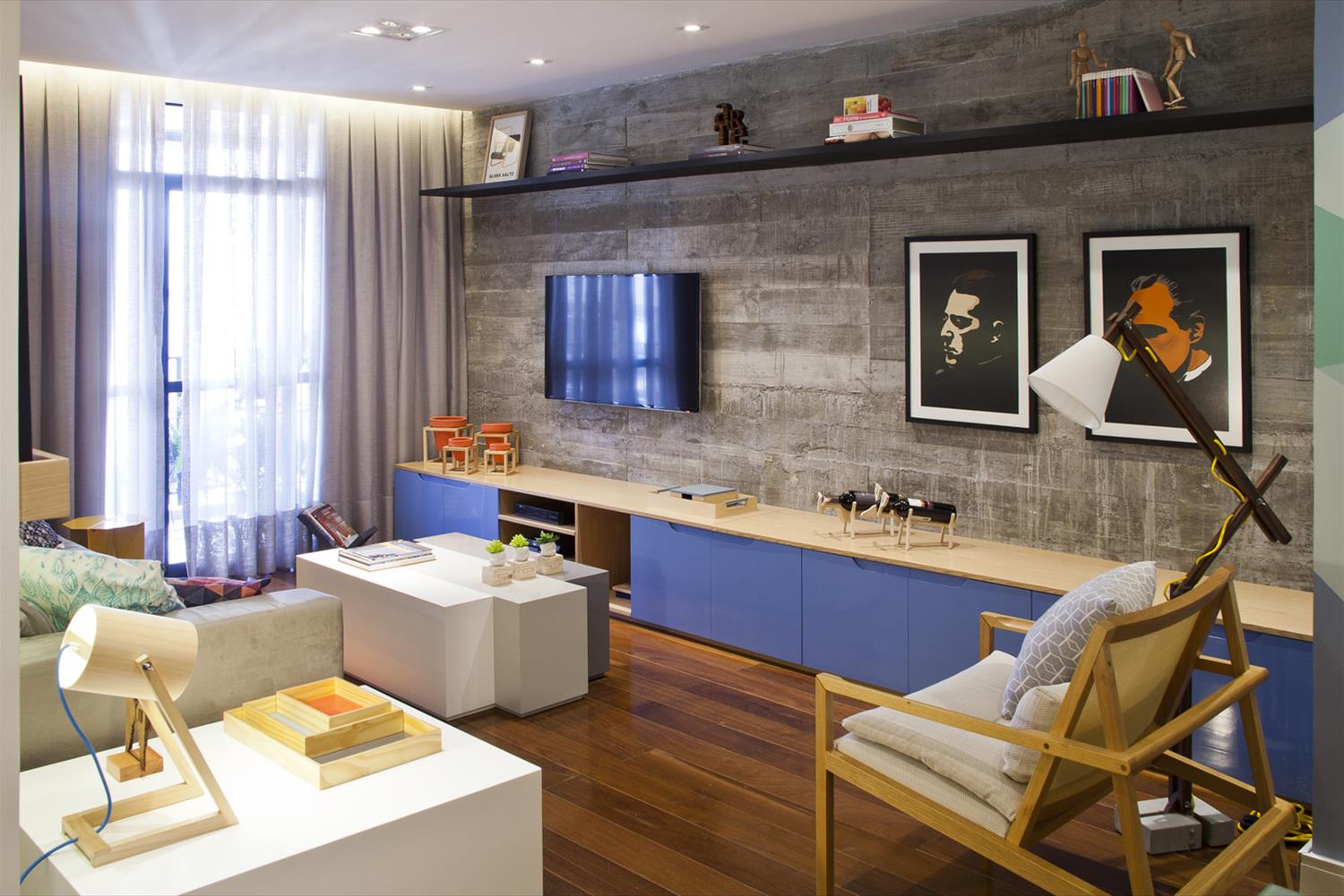 巴西年轻夫妇的现代公寓设计-3