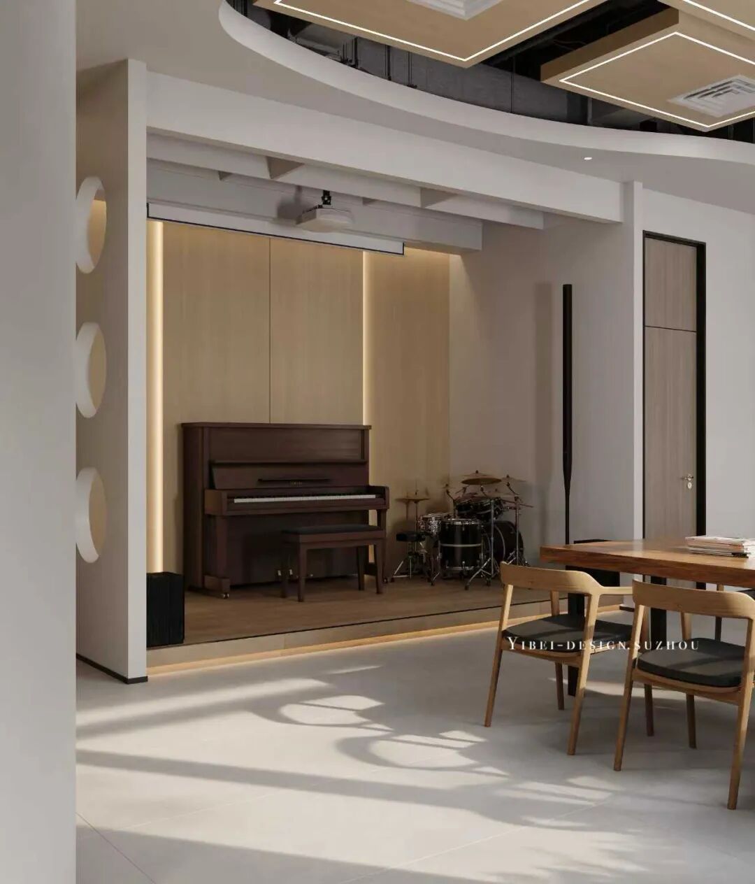 栖于木,鸣于心 音乐培训机构丨YIBEI DESIGN SUZHOU-6