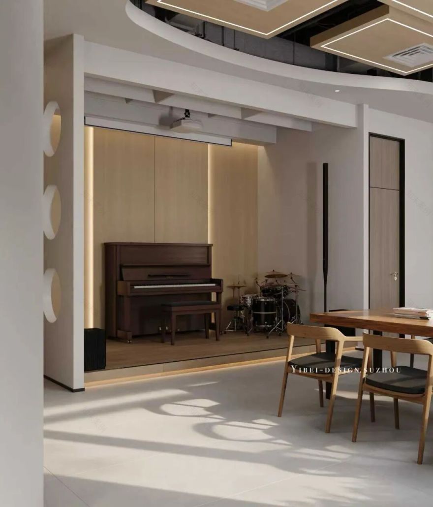 栖于木,鸣于心 音乐培训机构丨YIBEI DESIGN SUZHOU-6