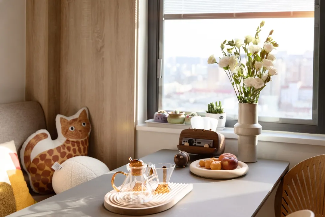 45㎡现代精英家庭居室,收纳空间焕然一新-60