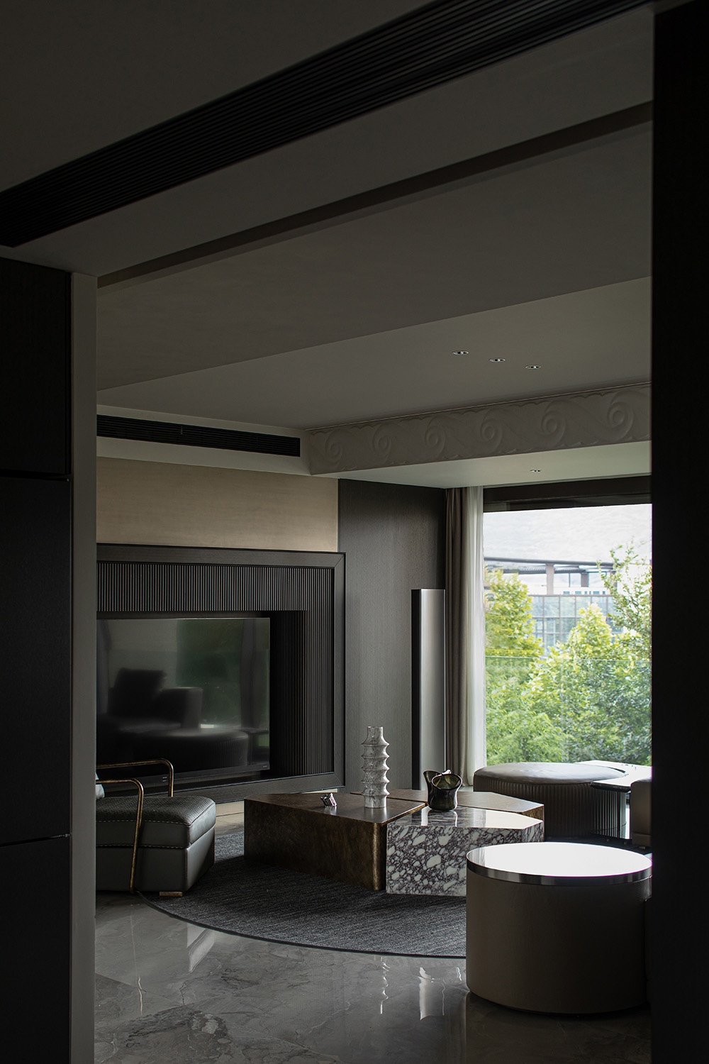 三只喜鹊｜自带质感 高级深邃丨杭州黎水仁佳设计公司-7