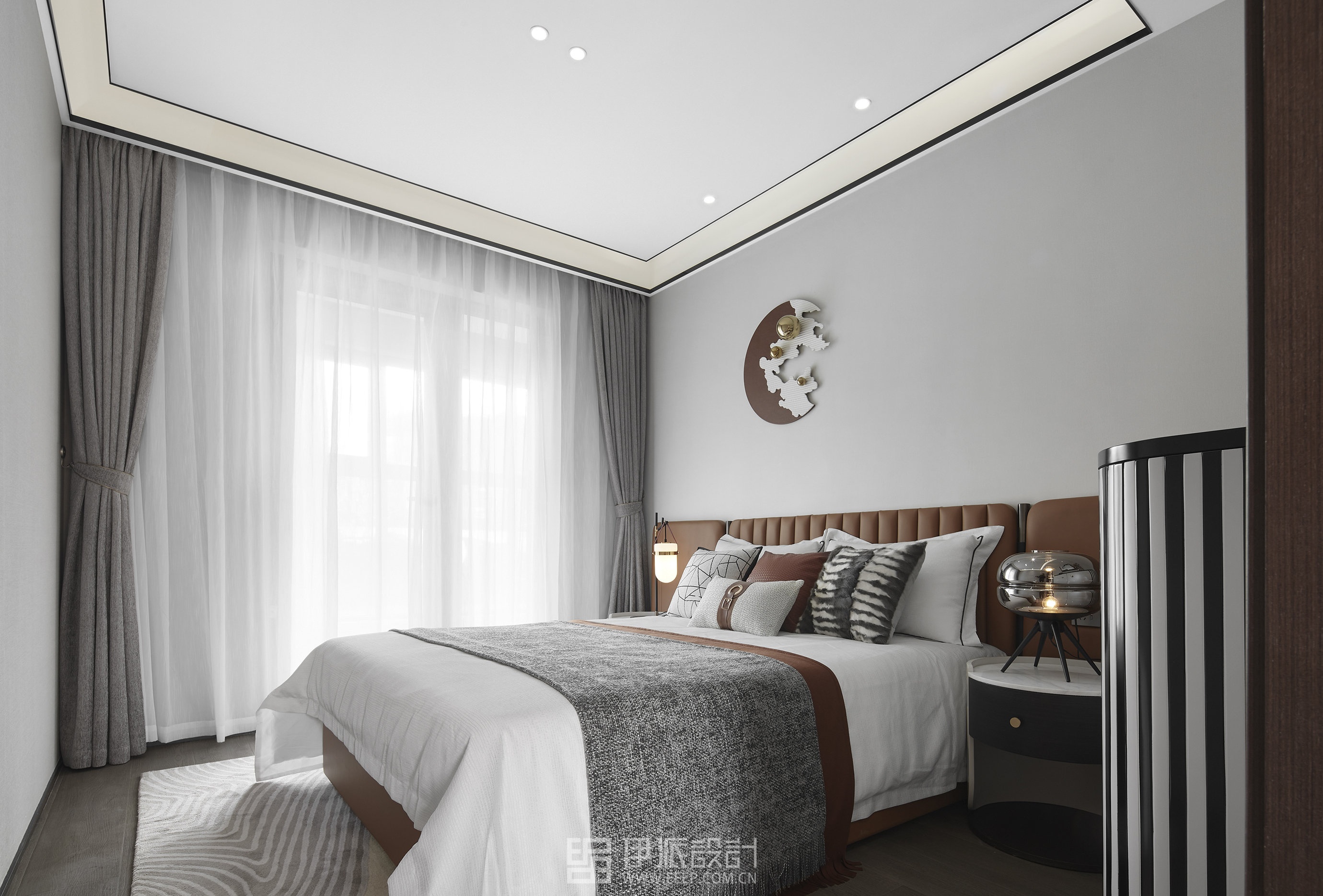 “青岛 TOP5 房企”云玺城样板房软装丨中国青岛丨深圳市伊派室内设计有限公司-58