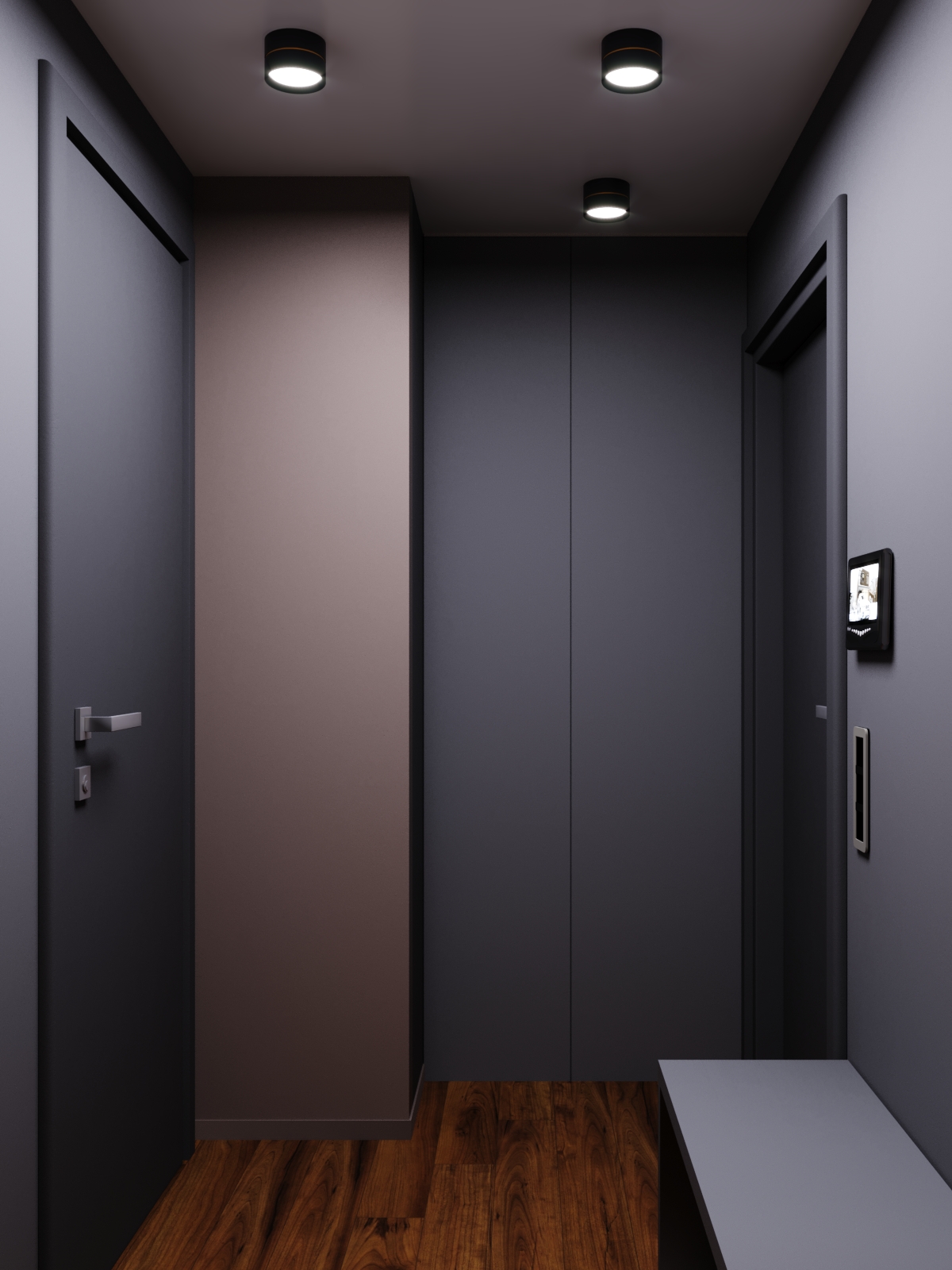 Design of small guest apartments in Moscow-1