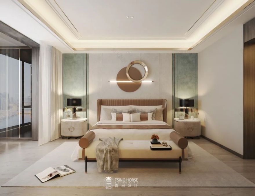 科为城墅·现代轻奢下叠设计丨青马别墅设计-60