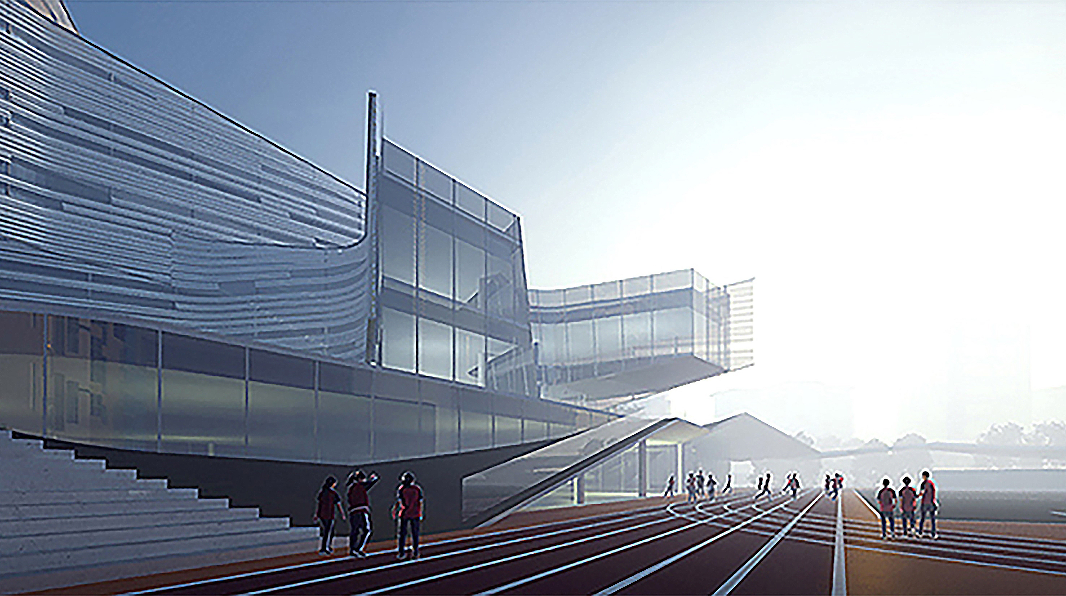 在建方案 | 城市里的梯田校园：深圳翠竹外国语学校 / Link-Arc建筑事务所-15