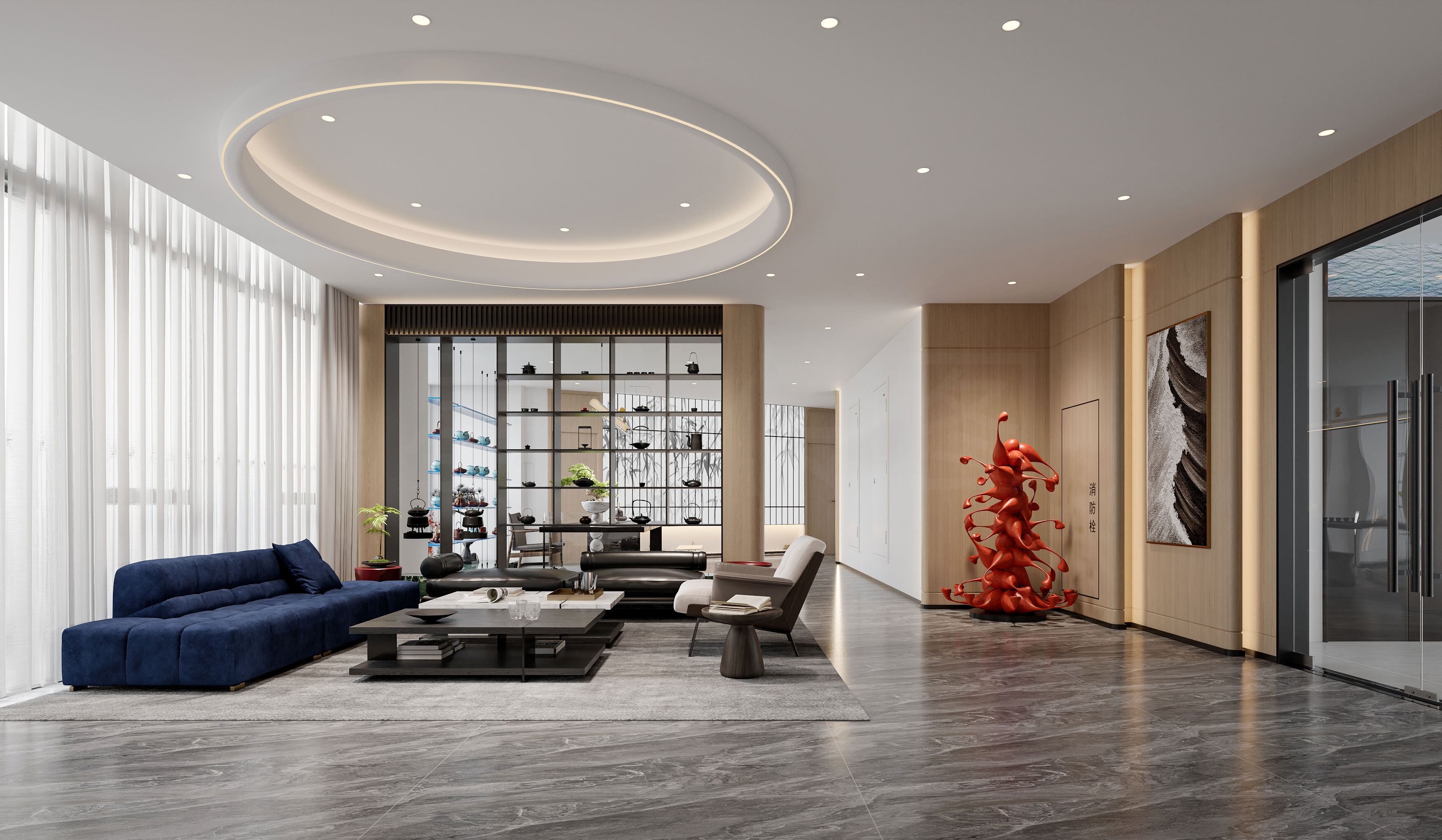 #工装效果图#传媒公司#案例分享-0