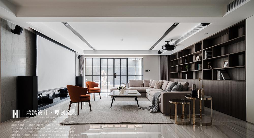 上海别墅三代同堂雅居,高级灰搭配轻奢风-21