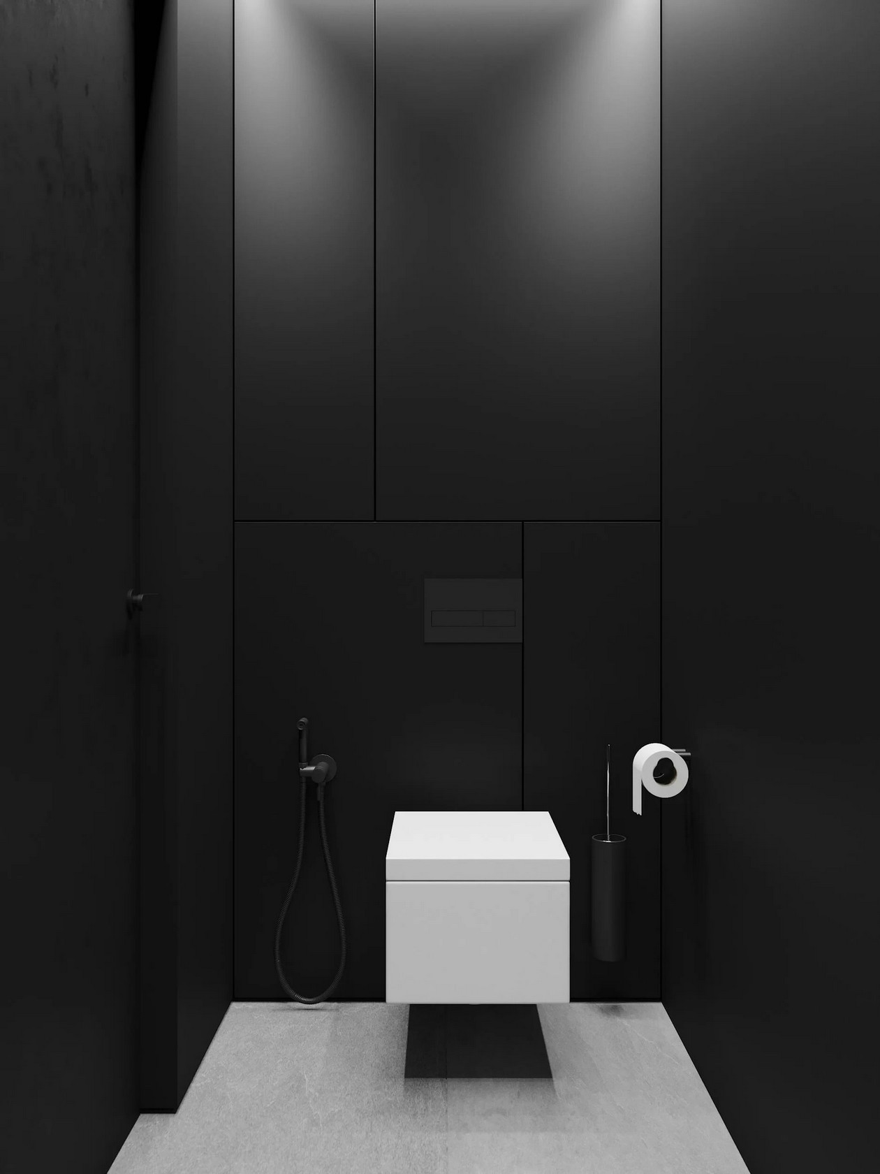 灰色系小空间公寓设计-17