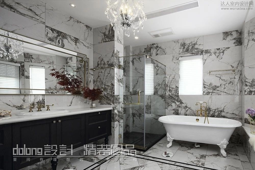 混搭风格独栋别墅设计 | 优雅知性女业主的梦想家园-12