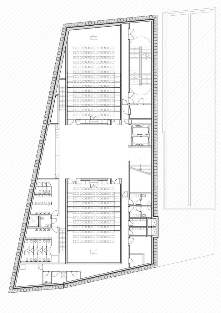 比利时安德烈莱特 Erasmus 大学学院现代教育建筑设计丨Barchitecten-39
