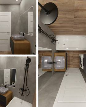 Дизайн-проекты ванных комнат