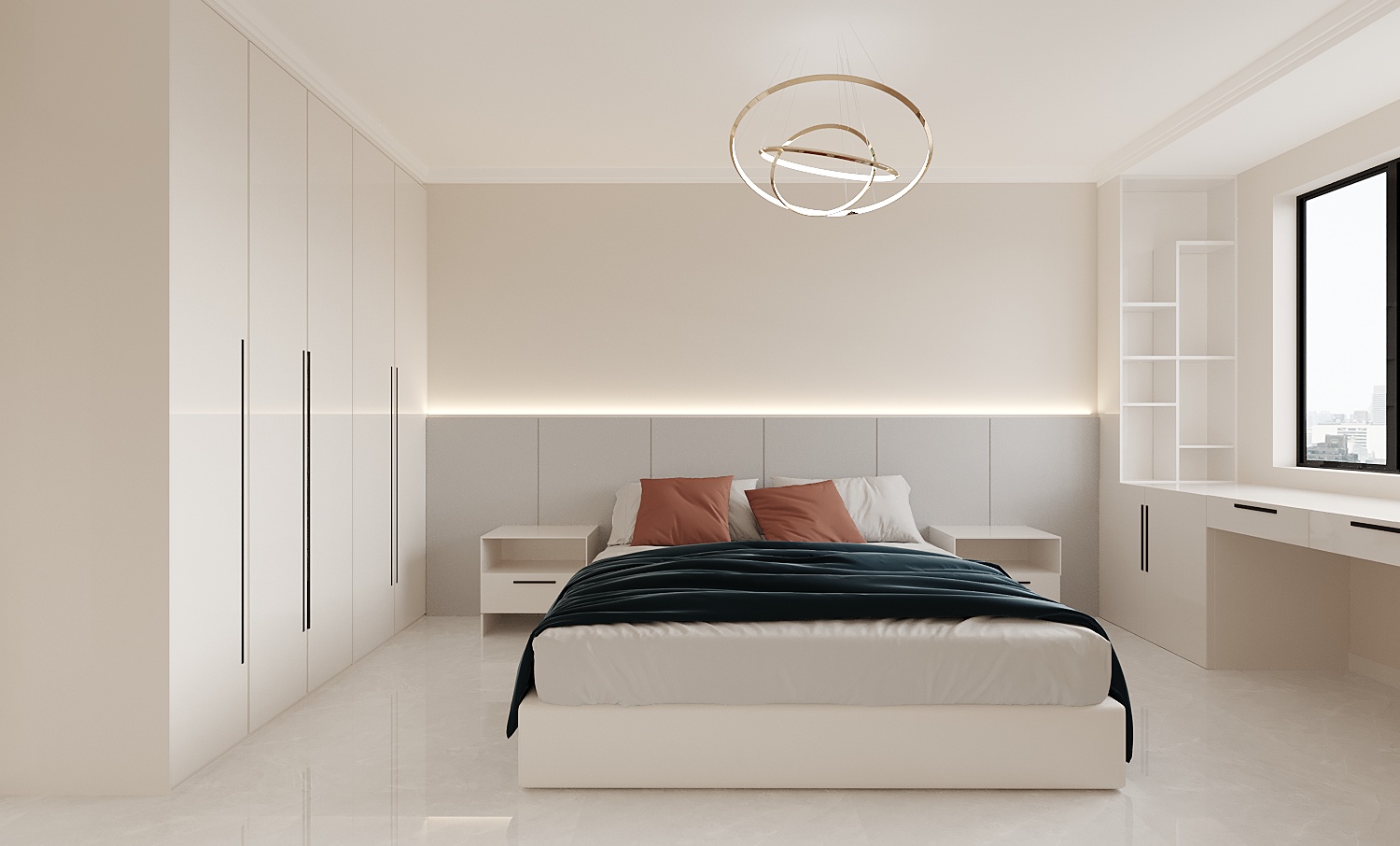 泓宇丨设计 晨光【奶油风】-4