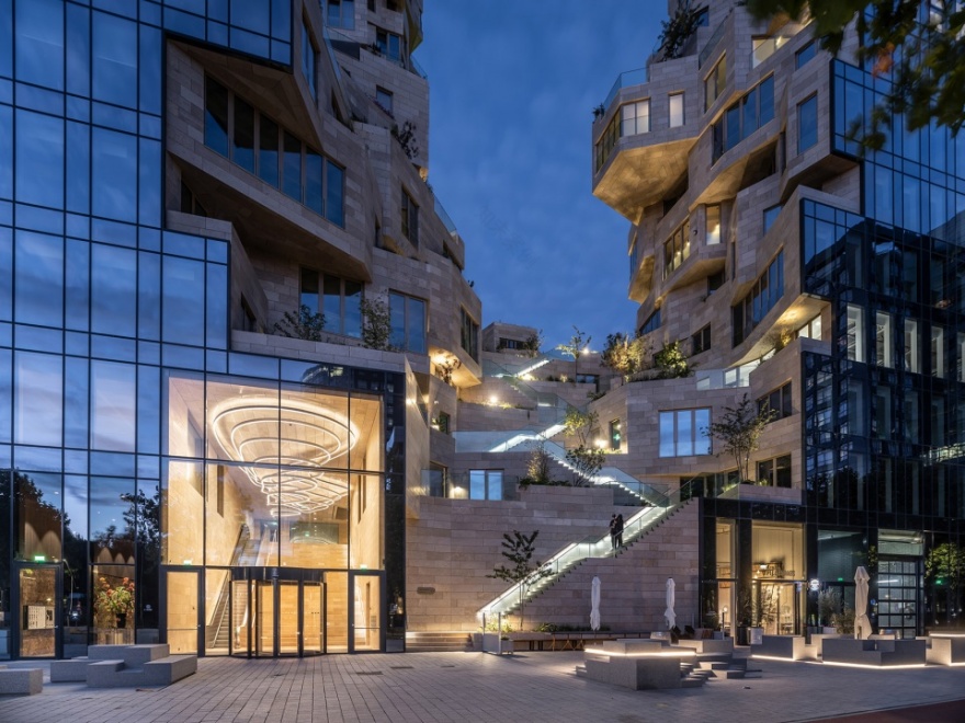 阿姆斯特丹"山谷"综合体 | 绿色与人性并重的建筑奇迹-80