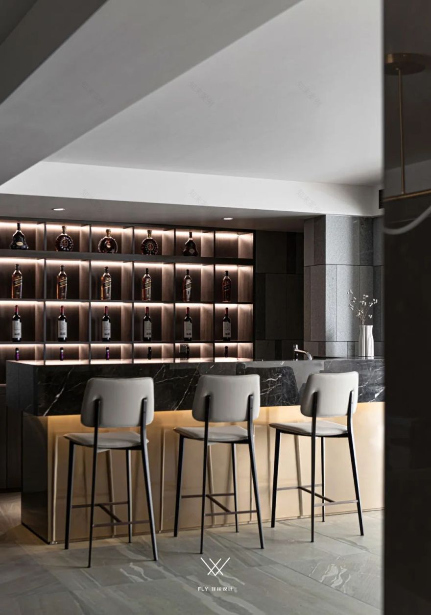 台州耀达天玺 800㎡别墅 | 深邃空间与生活美学的完美融合-109