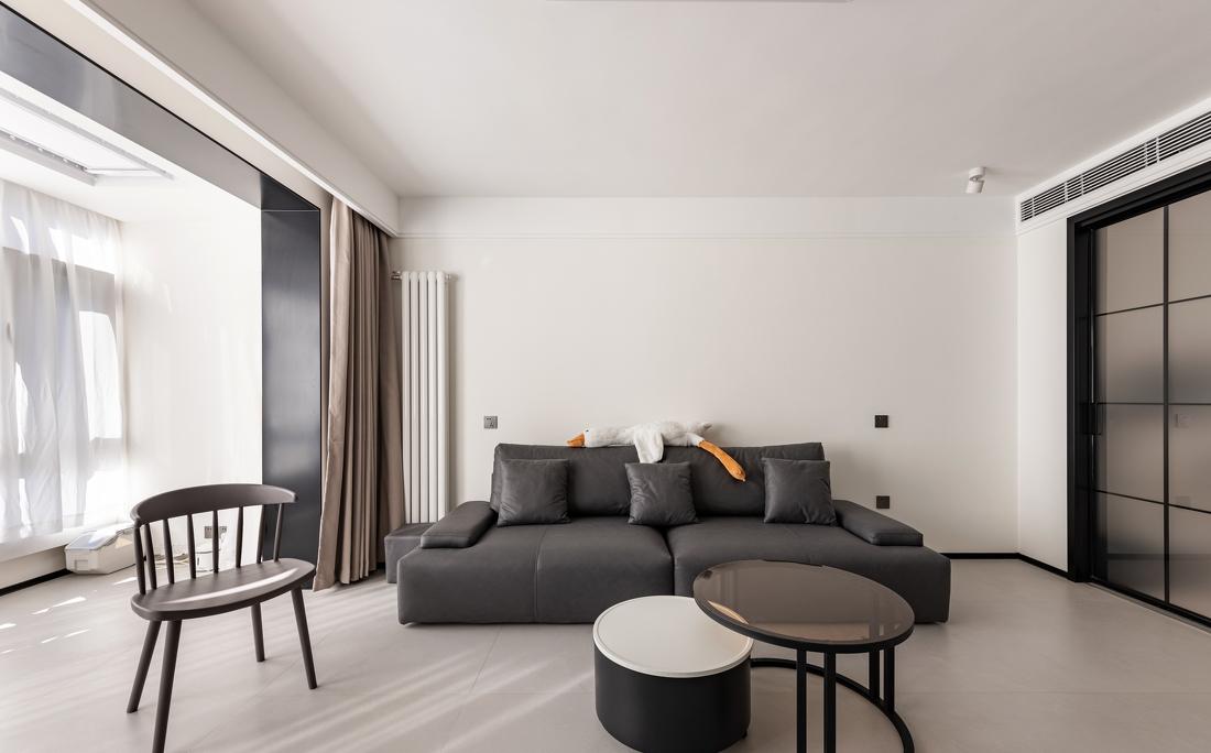 自然温暖！102㎡现代风格老房改造-38