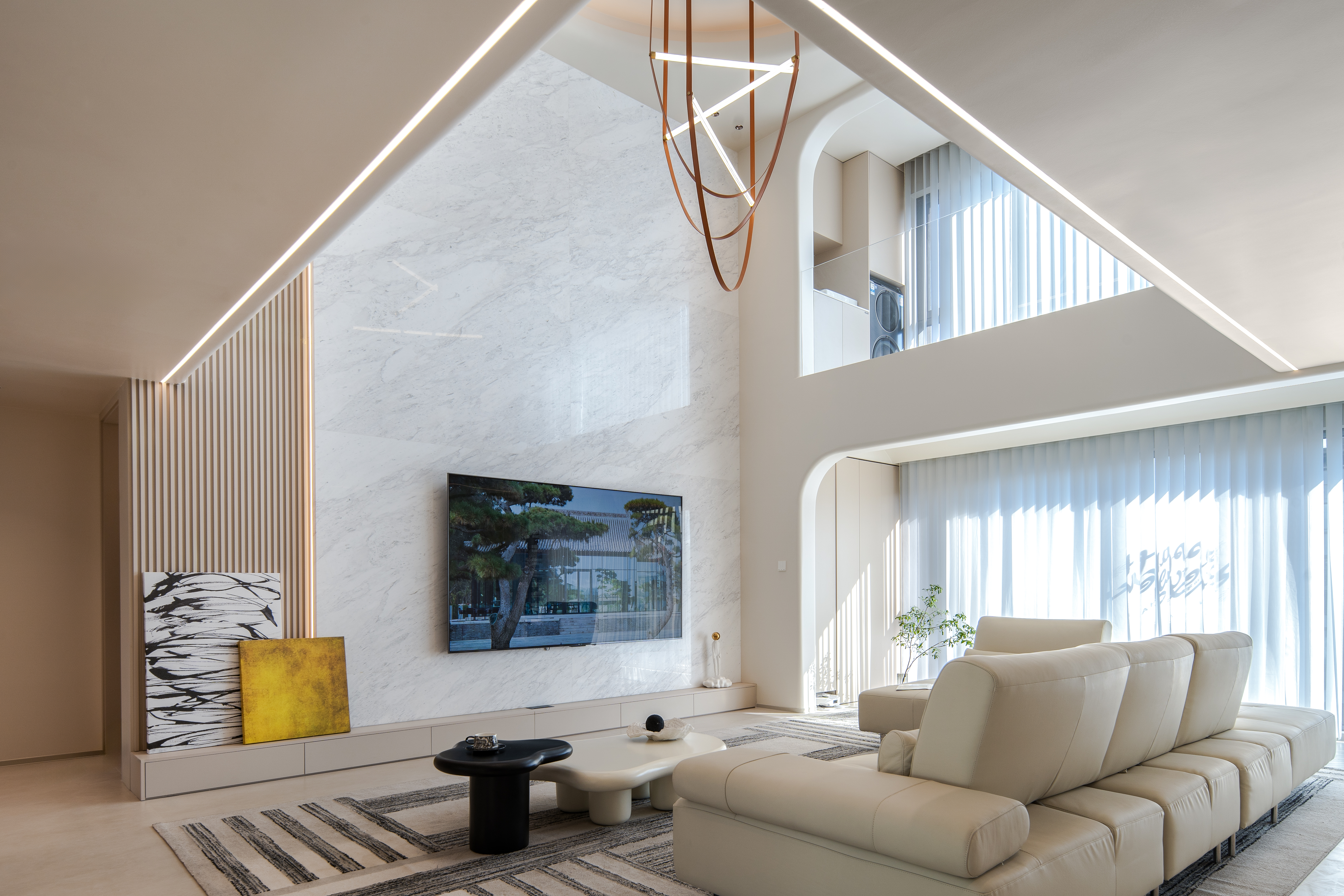 空间摄影丨简约复式-4