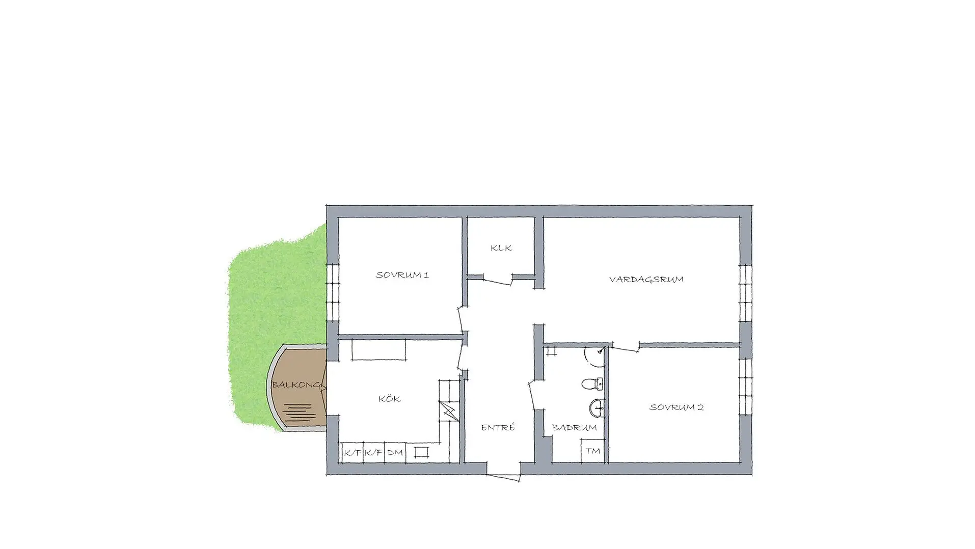 瑞典公寓的南欧风情设计-24