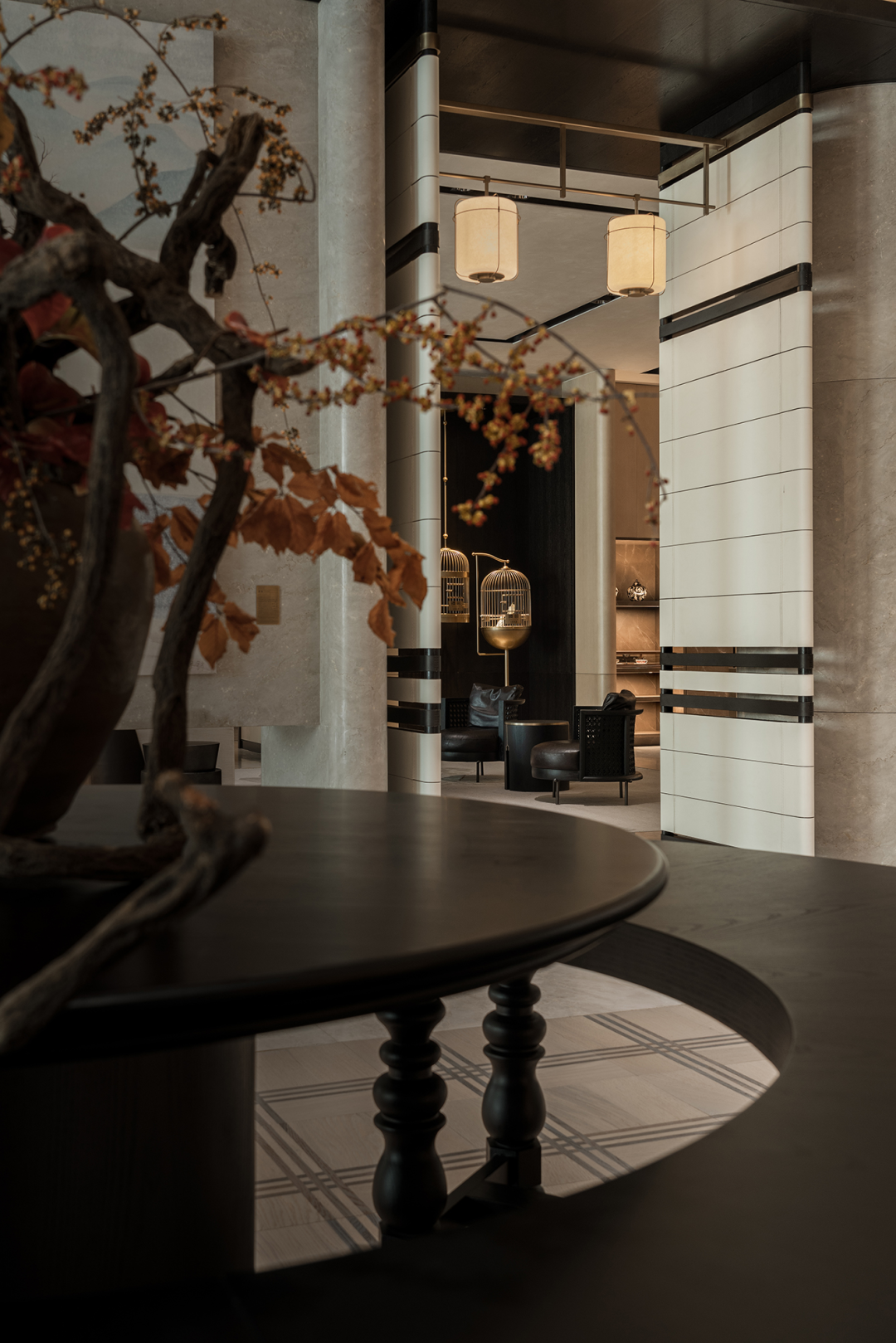 臻颐1333·上海康养展厅丨中国上海丨春山秋水-69