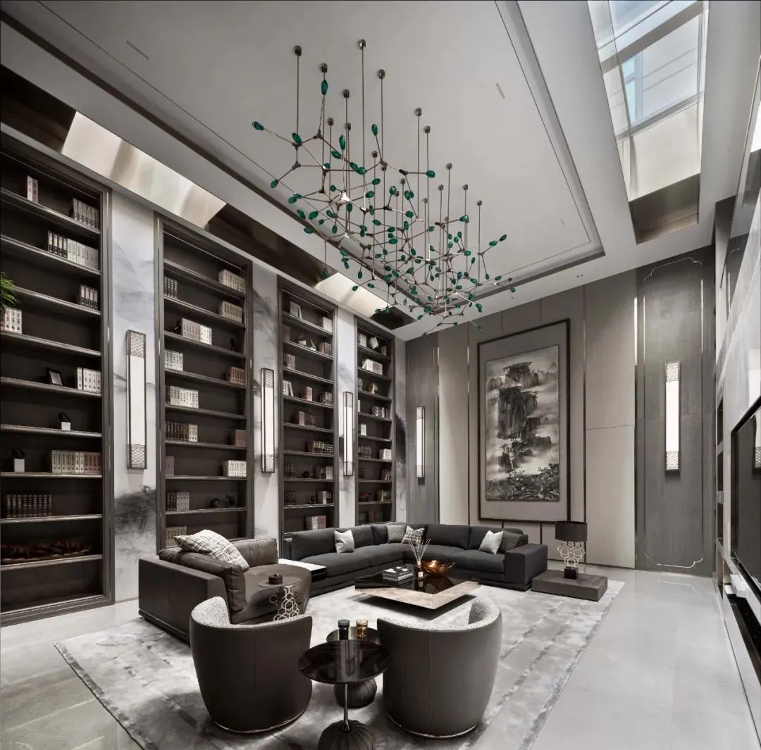 北京 1000㎡豪宅 · 现代中式的完美融合丨中国北京丨北京青廷装饰-53