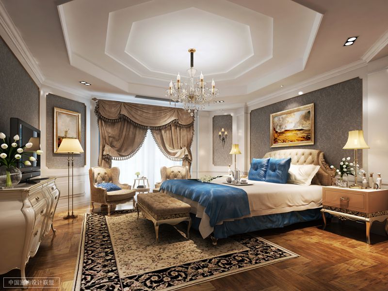 徐梁  浙江万达别墅方案  从法式跳跃到中式-5