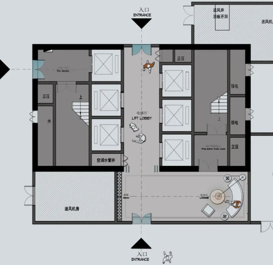 卓伯根中国区总部公寓公区设计丨中国长沙丨周笙笙全案设计机构-84