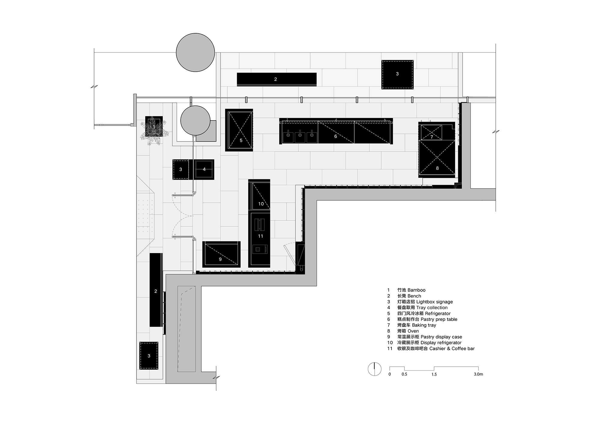 幸运饼干面包房,诺工作室丨中国北京-44