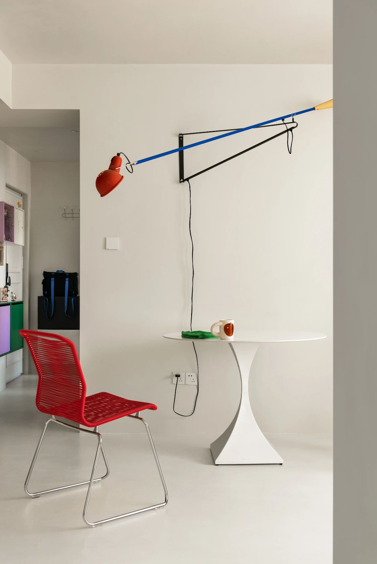 氧气空间 · 孟菲斯艺术元素注入现代独居女孩空间丨中国北京丨安之见舍空间设计事务所-30