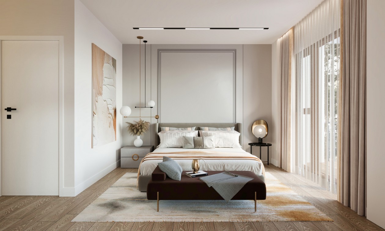 165㎡ 现代简约风别墅设计-10