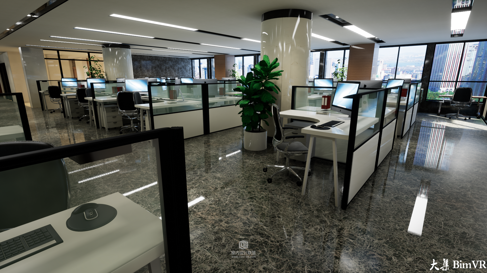 看CAD转BIMVR轻松“玩转”办公空间-16