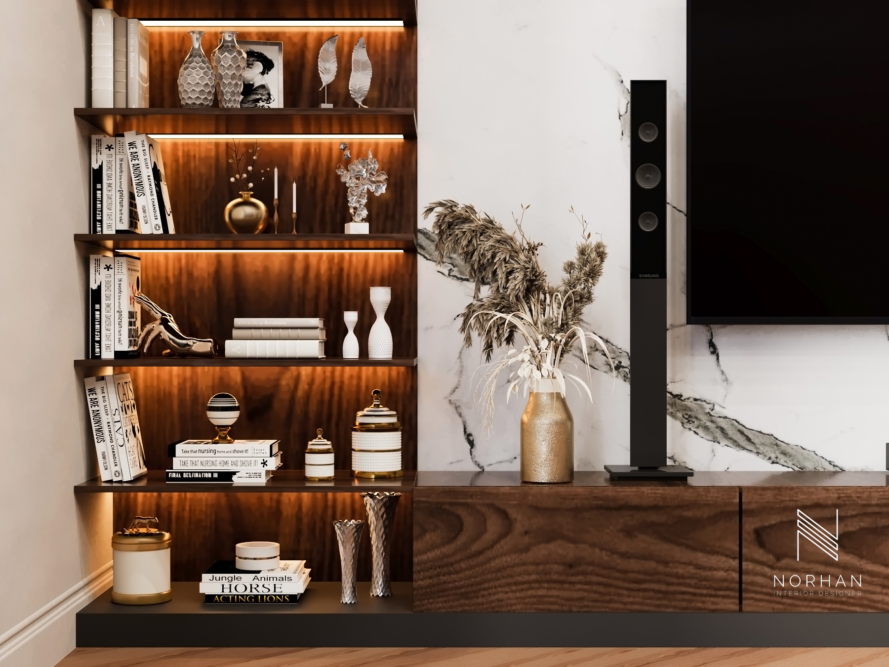 电视墙设计丨Norhan NM-5