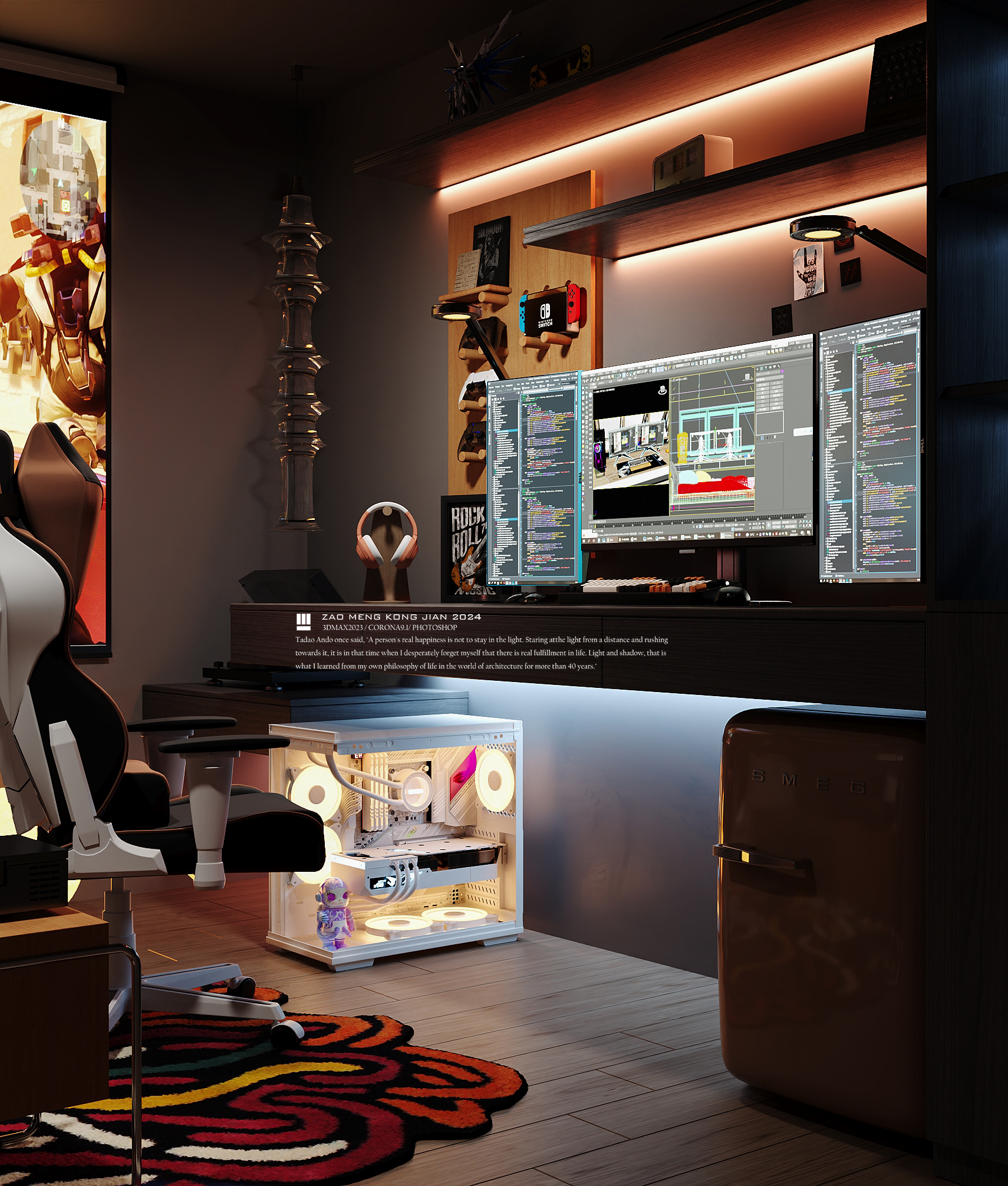 暗黑风设计作品《密境》-12