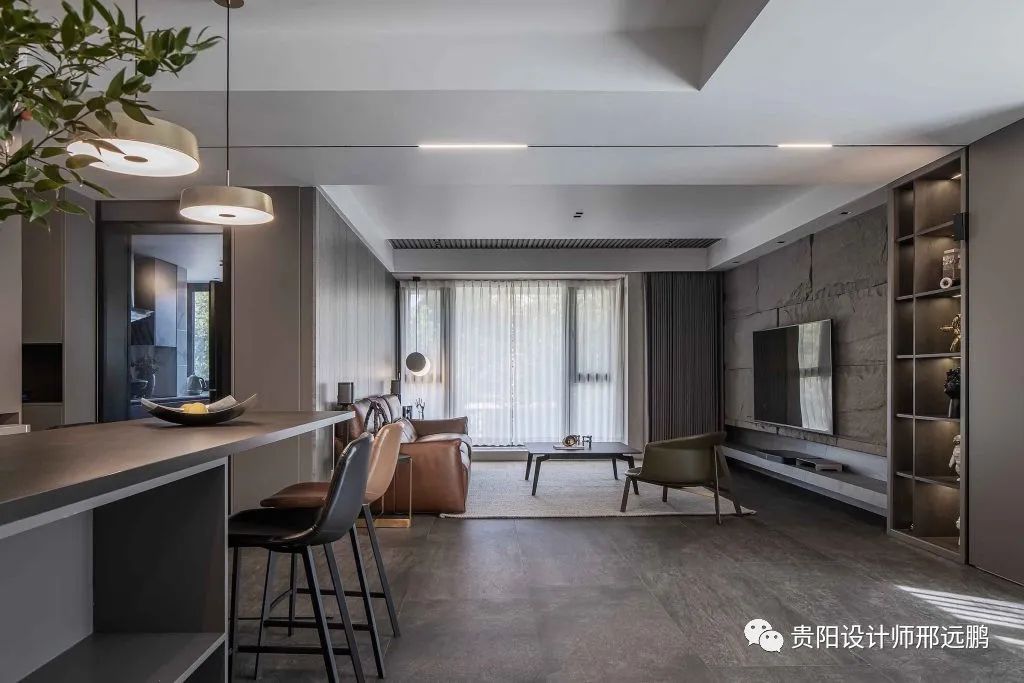 现代简约平层住宅设计-3