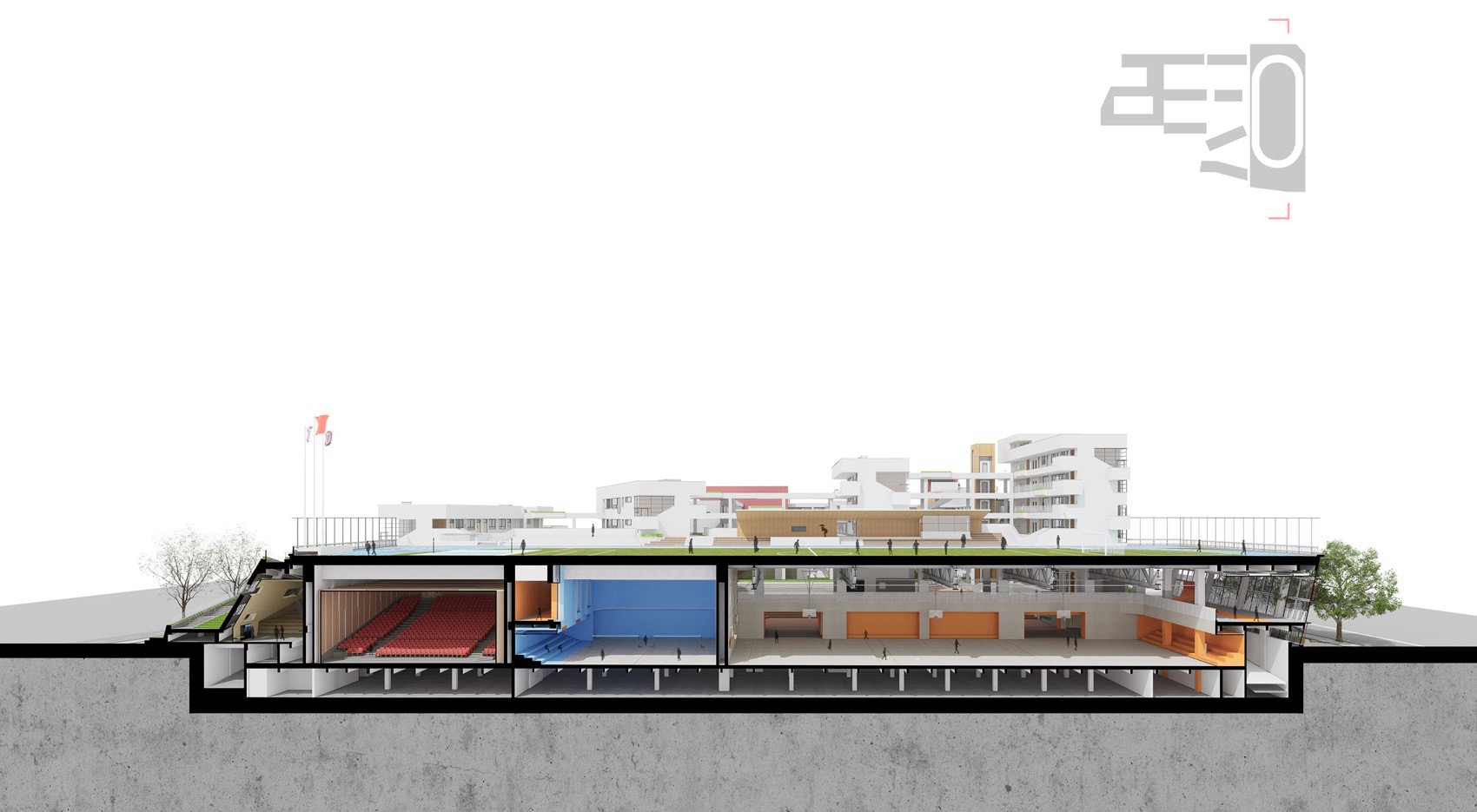 红岭中学石厦校区改扩建丨中国深圳丨土木石建筑设计事务所等多家单位-164