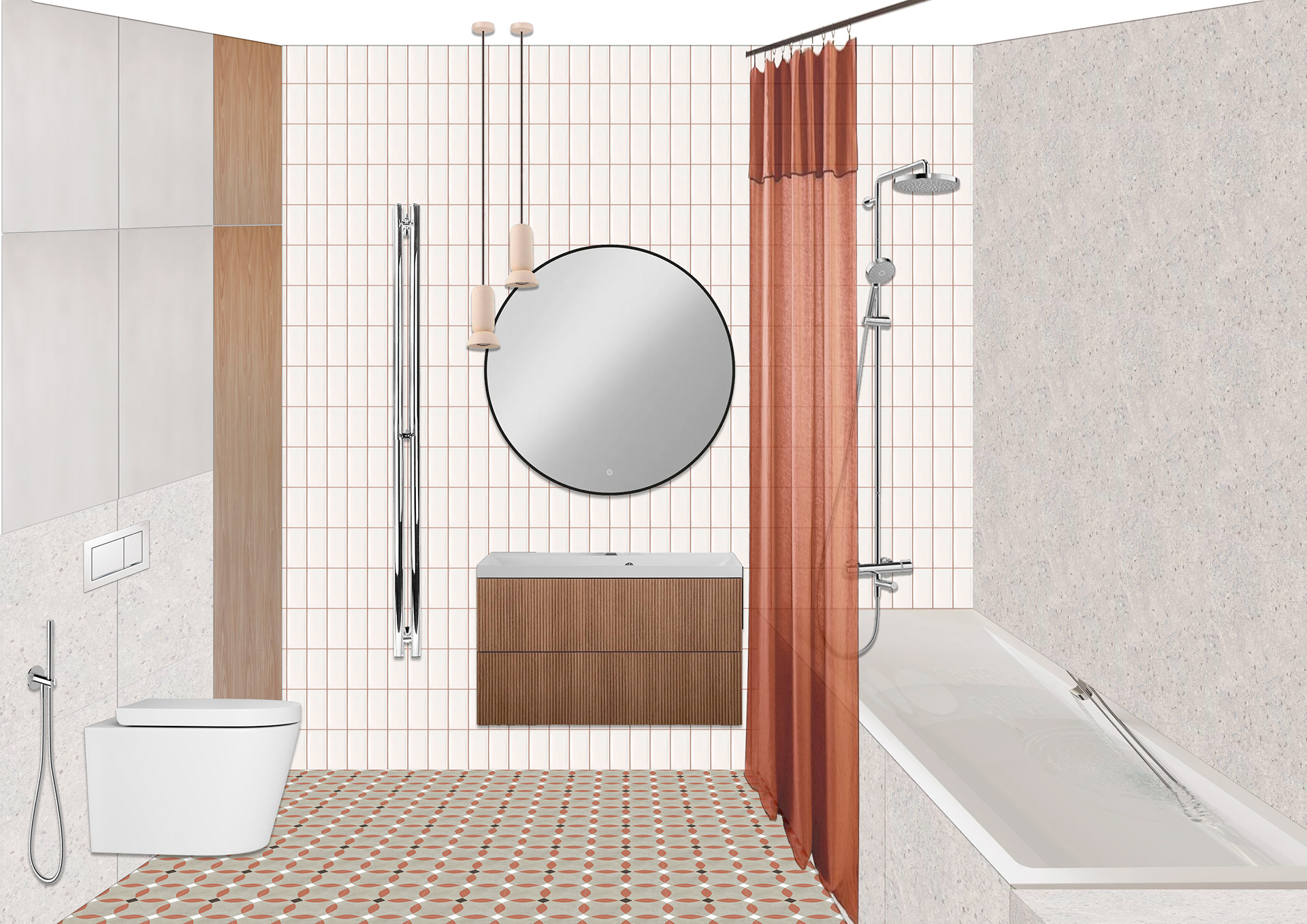 Family Apartment Interior 107sqm 丨Russia-39