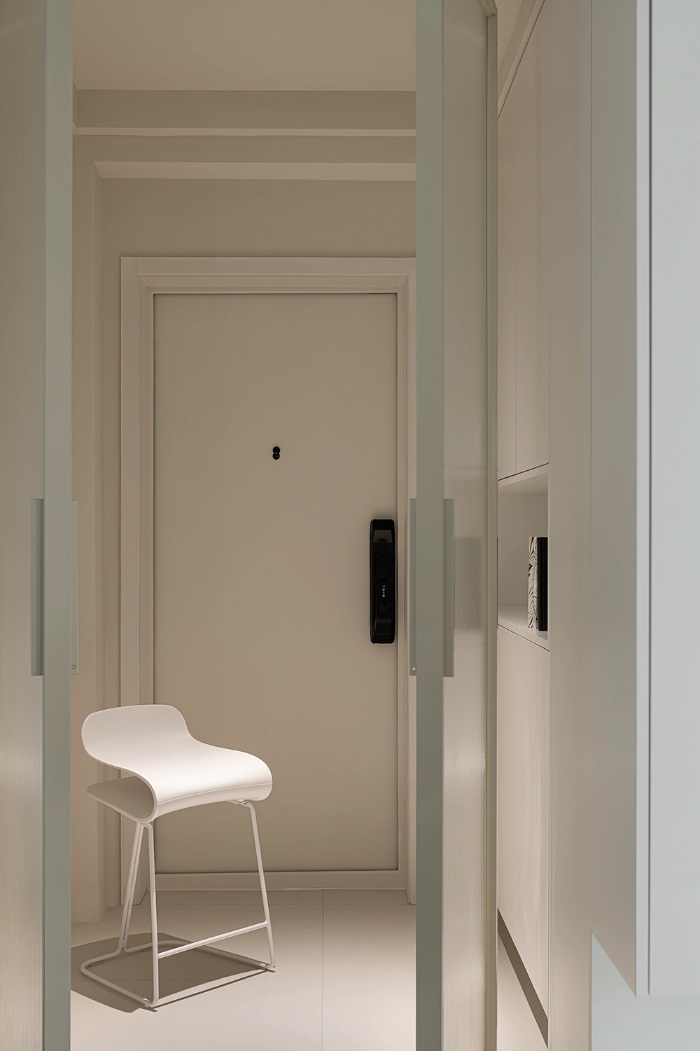 极简奶油风,多巴胺配色,治愈系的家丨無一內建筑设计,成都宏福樘设计-42