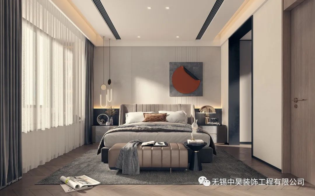 金轮·湖晓兰庭 | 现代中式风格别墅设计-43