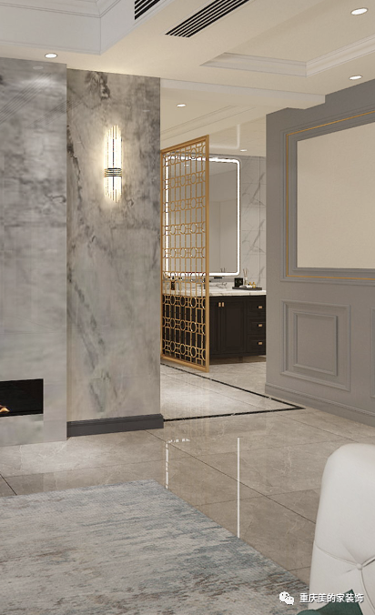 九里晴川 137㎡现代美式轻奢,浪漫高级生活空间-34