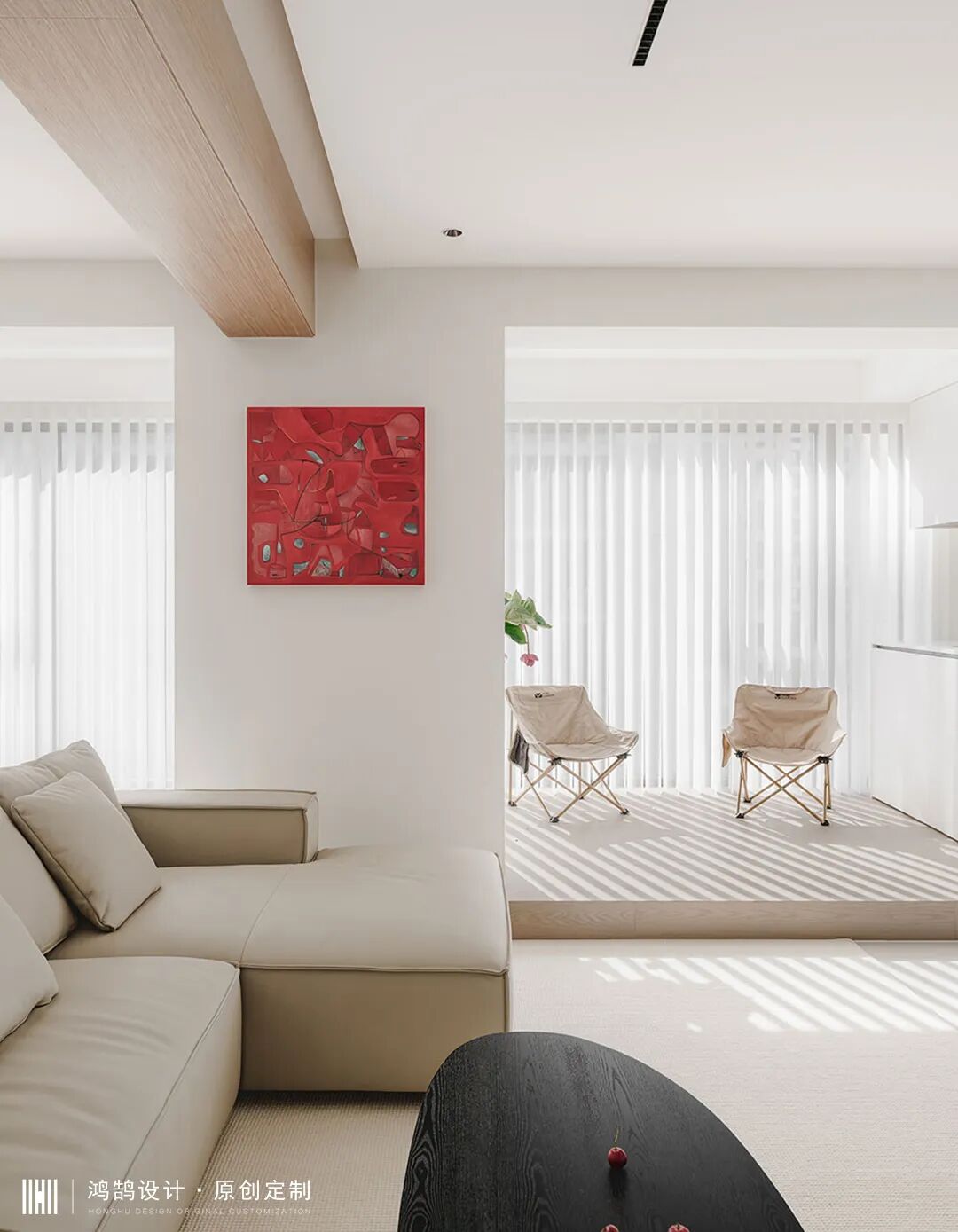 160㎡轻盈体量化空间，穿插设计手法，极致的简约-27