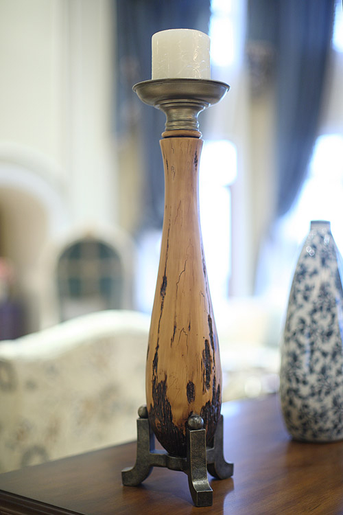 法式简约家装别墅样板房-26