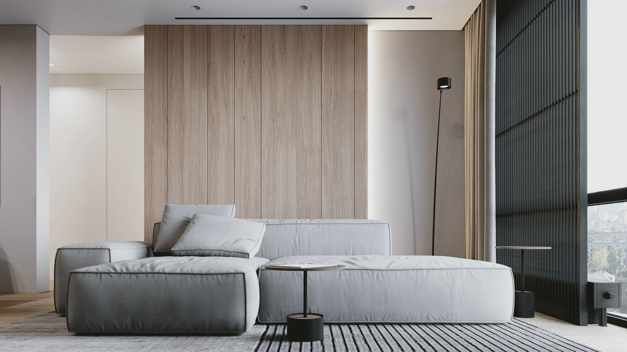 45㎡简约风小空间住宅设计-6