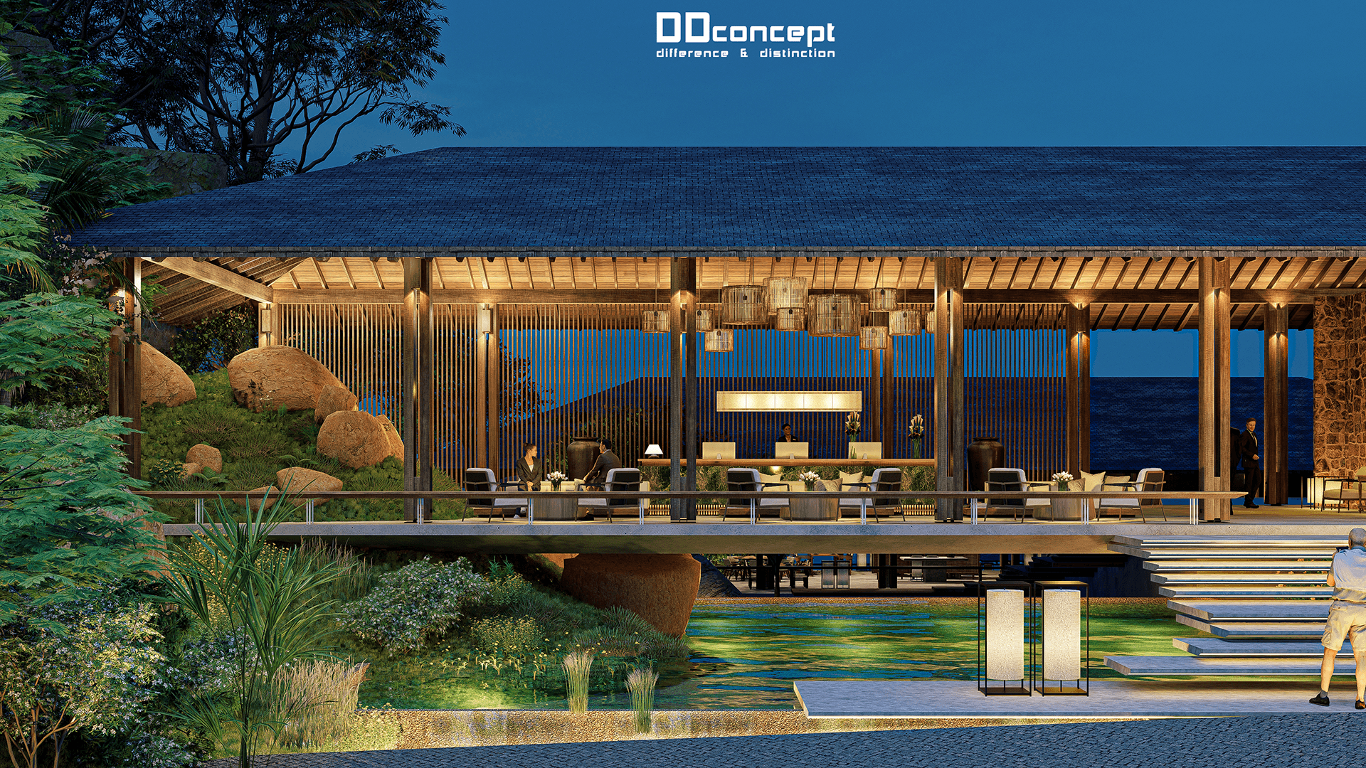Yen Bay Resort 接待区丨越南丨DDconcept-11