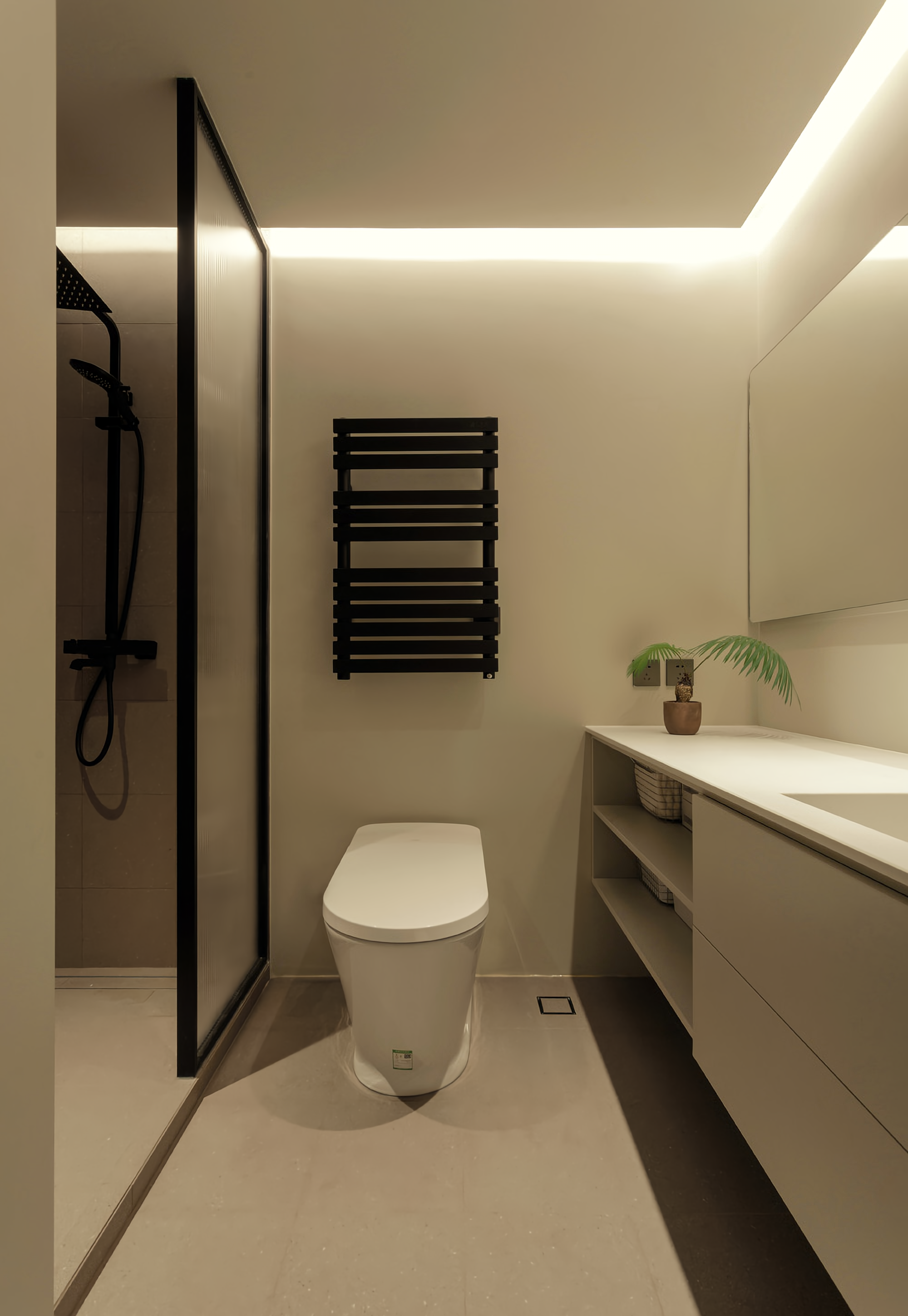 奶茶色的家丨中国北京丨NOTHING DESIGN-37