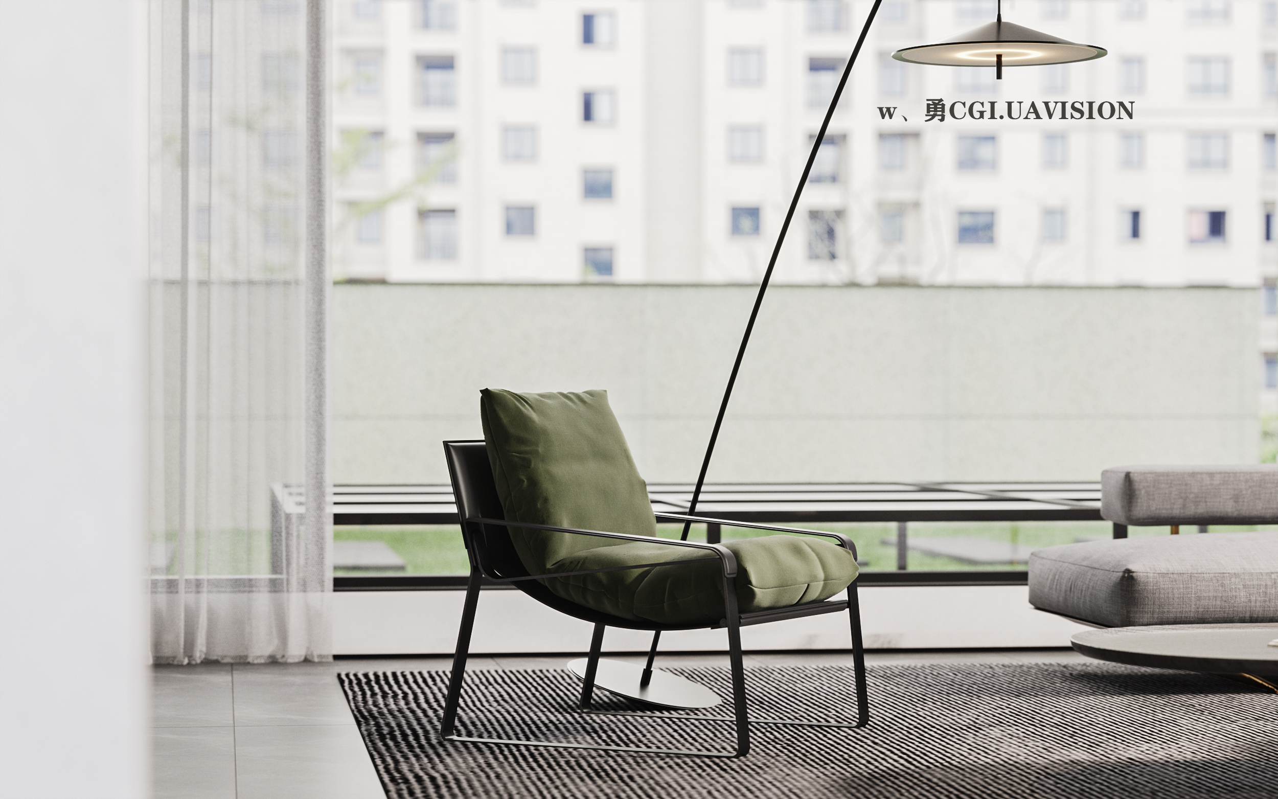 现代风格家居设计，CR 渲染器与 PSCC 的完美结合-11