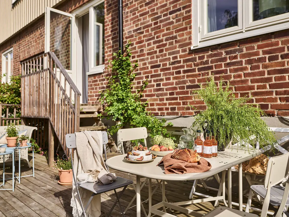 瑞典 30 年代乡村别墅，色彩斑斓的 47m2 公寓设计-14