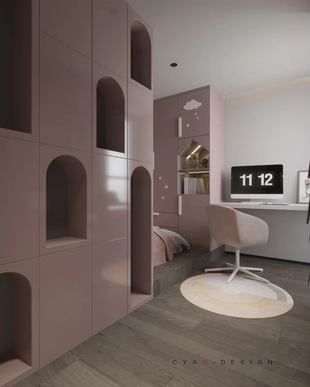 雅居乐十里花巷 | 现代简约风格室内设计-68